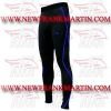 FM-894 m-202 Men Gym Fitness Yoga Compression Leggings Baselayer Tight Pant Long Trouser Black Blue Thread