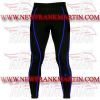 FM-894 m-102 Men Gym Fitness Yoga Compression Leggings Baselayer Tight Pant Long Trouser Black Blue Thread