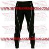 FM-894 m-106 Men Gym Fitness Yoga Compression Leggings Baselayer Tight Pant Long Trouser Black Grey Thread