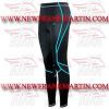 FM-894 t-210 Ladies Gym Fitness Yoga compression Leggings Baselayer Tight Long Trouser Black Turquoise