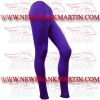 FM-894 L-32 Ladies Gym Fitness Yoga compression Leggings Baselayer Tight Capri Trouser Purple