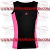 FM-898 fs-206 Fitness Gym Exercise Compression Ladies Women Singlet Yoga Tank Top Black Pink