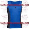 FM-898 fs-218 Fitness Gym Exercise Compression Ladies Women Singlet Yoga Tank Top Blue Grey