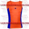 FM-898 fs-234 Fitness Gym Exercise Compression Ladies Women Singlet Yoga Tank Top Orange Blue