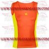 FM-898 fs-242 Fitness Gym Exercise Compression Ladies Women Singlet Yoga Tank Top Orange Yellow