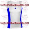 FM-898 fs-260 Fitness Gym Exercise Compression Ladies Women Singlet Yoga Tank Top White Blue