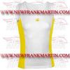 FM-898 fs-276 Fitness Gym Exercise Compression Ladies Women Singlet Yoga Tank Top White Yellow