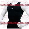 FM-898 s-2 Gym Fitness MMA Rash Guards Baselayer Compression Shirts Black Singlet