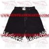 Men Gym Fitness MMA Board Shorts with Fire (FM-896 d-4)