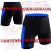 Men Gym Fitness MMA Board Grappling Compression Vale Tudo Shorts Black Blue FM-896 c-112