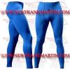 FM-894 m-4 Men Gym Fitness Yoga Compression Leggings Baselayer Tight Pant Long Trouser Blue