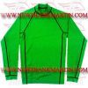 Gym Fitness MMA Rash Guards Baselayer Compression Shirts Full Sleeve Green (FM-898 a-8)