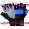 FM-996 g-802 Weightlifting Fitness Crossfit Gym Gloves Amara & Synthetic Leather & Doublpalm BlueNatural