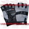 FM-996 g-902 Weightlifting Fitness Crossfit Gym Gloves Black D Grey Leather Spandex
