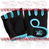 FM-996 g-152 Weightlifting Fitness Crossfit Gym Gloves Black L Blue Neoprene