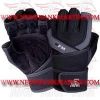 FM-996 g-2902 Weightlifting Fitness Crossfit Gym Gloves Grey Gel Padding Synthetic Leather