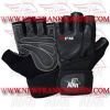 FM-996 g-2842 Weightlifting Fitness Crossfit Gym Gloves Leather Black