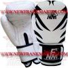 Boxing Gloves White with Tattoo FM-803 d-4
