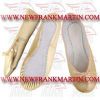 Gymnastic Dancing Ballet Trampoline Shoes Leather Full Sole Gold FM-524 a-184
