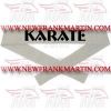 Headband Karate White (FM-4102 a-6)