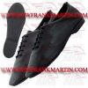 Gymnastic Dancing Ballet Trampoline Jazz Shoes Leather Full Sole Black FM-524 j-4