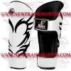 Shin Pads White with Tattoo Style (FM-156 s-4)