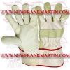 Working Gloves Natural colour with white fabric (FM-6002 b-2)