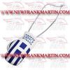 Boxing Gloves Hanging Greece Flag Print (FM-901 h-116)