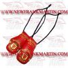Boxing Gloves Hanging Manchester United Football Club Print (FM-901 h-414)