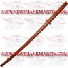 Bokken with Tsuba Red Wooden Lacquered (FM-5218 b-2)