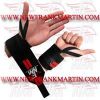FM-996 w-402 Weightlifting Fitness Crossfit Gym Wrist Wrap Black & Red