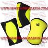 FM-176 ke-582 Weightlifting Fitness Crossfit Gym 5mm 7mm Knee Sleeves Yellow Black