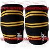 FM-996 k-8 Weightlifting Fitness Crossfit Gym Knee Wraps Black & Yellow