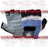 FM-996 g-224 Weightlift Fitness Crossfit Gym Gloves Crochet Black & Blue