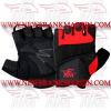 FM-996 g-1610 Weightlifting Fitness Crossfit Gym Gloves Ammara Mesh Black Red