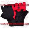 FM-996 g-182 Weightlifting Fitness Crossfit Gym Gloves Black Red Neoprene & Elastic